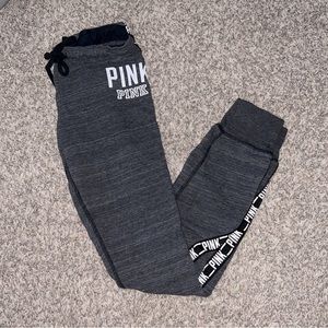 PINK, Gray Sweat Pants